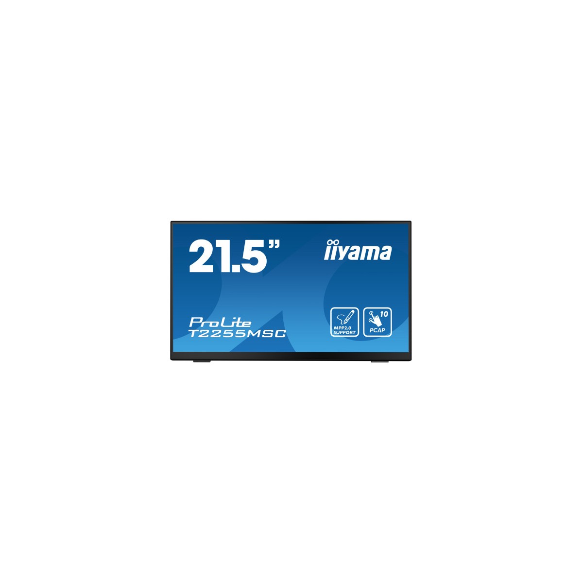 iiyama ProLite T2255MSC B1 pantalla para PC 546 cm 215 1920 x 1080 Pixeles Full HD LCD Pantalla tactil Negro