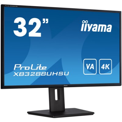 iiyama ProLite XB3288UHSU B5 pantalla para PC 80 cm 315 3840 x 2160 Pixeles 4K Ultra HD LCD Negro