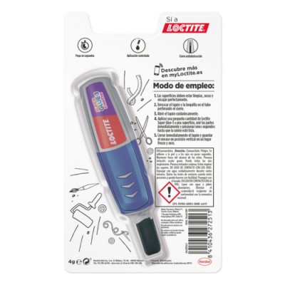 Loctite 2646189 adhesivo Liquido Adhesivo de cianoacrilato 4 g