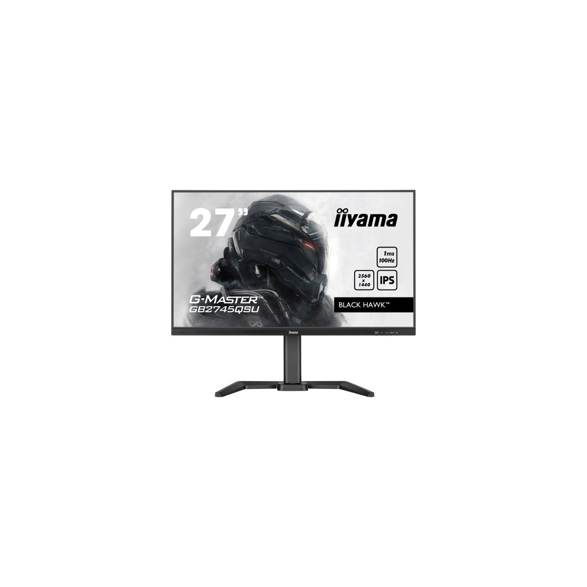 iiyama G MASTER GB2745QSU B1 pantalla para PC 686 cm 27 2560 x 1440 Pixeles 2K Ultra HD LED Negro