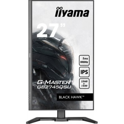 iiyama G MASTER GB2745QSU B1 pantalla para PC 686 cm 27 2560 x 1440 Pixeles 2K Ultra HD LED Negro