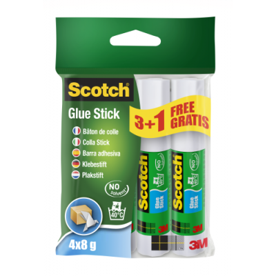 PACK 31 BARRAS ADHESIVO PERMANENTE 8G 6232SN SCOTH 7100115629