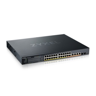 Zyxel XMG1930 30HP Gestionado L3 25G Ethernet 100 1000 2500 Energia sobre Ethernet PoE 1U Negro