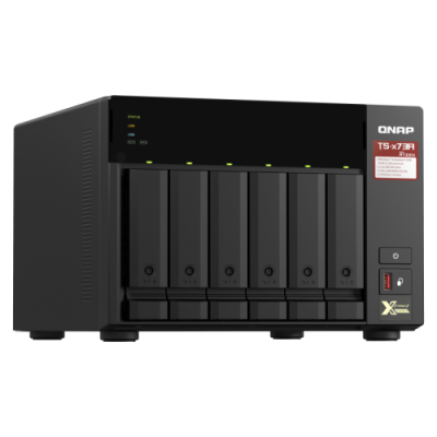 QNAP TS 673A NAS Torre Ethernet Antracita V1500B