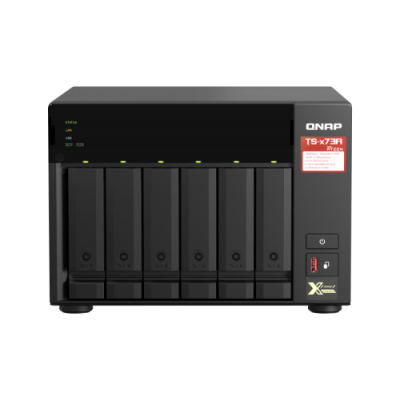 QNAP TS 673A NAS Torre Ethernet Antracita V1500B