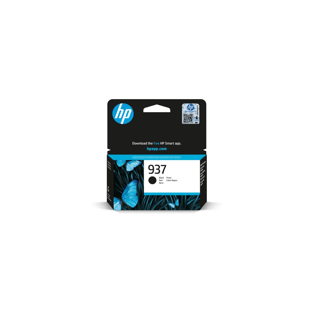 HP Cartucho de Tinta Original 937 negro