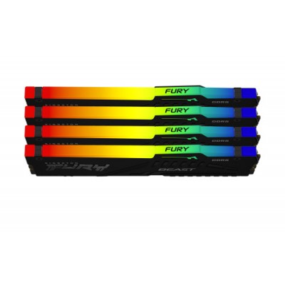 Kingston Technology FURY Beast RGB modulo de memoria 64 GB 4 x 16 GB DDR5