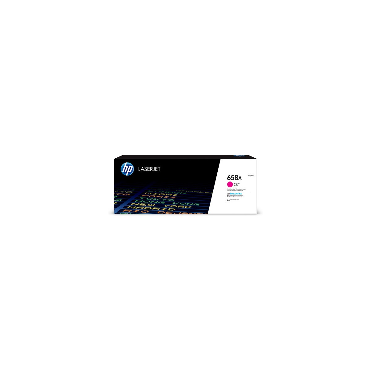 HP Cartucho de toner Original LaserJet 658A magenta