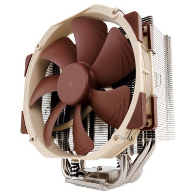 NOCTUA COOLER CPU NH U14S 1X NF A15PWM 6 HEATPIPES TOWER 140 MM INTEL LGA1851 LGA1700 LGA1200 LGA1151 AMD AM5 AM4