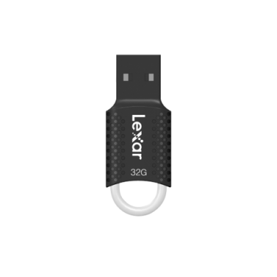 Lexar JumpDrive V40 unidad flash USB 32 GB USB tipo A 20 Negro Blanco