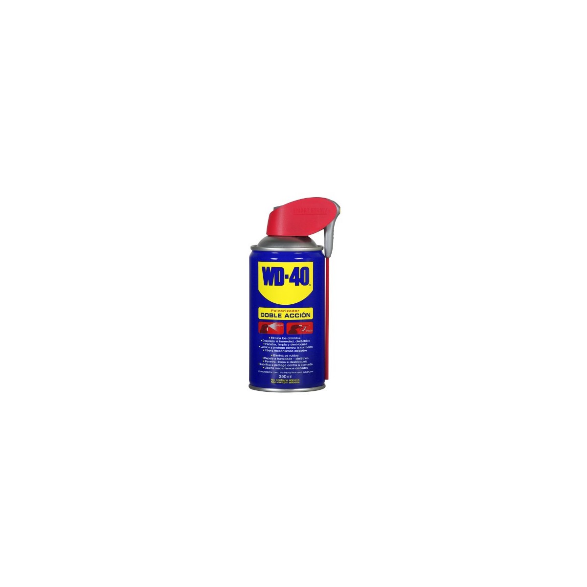 BOTE 250ML ACEITE LUBRICANTE CON PULVERIZADOR Y CANULA INTEGRADA WD40 534489