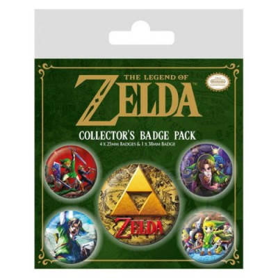 JUEGO DE CHAPAS THE LEGEND OF ZELDA CLaSICOS PYRAMID BP80644