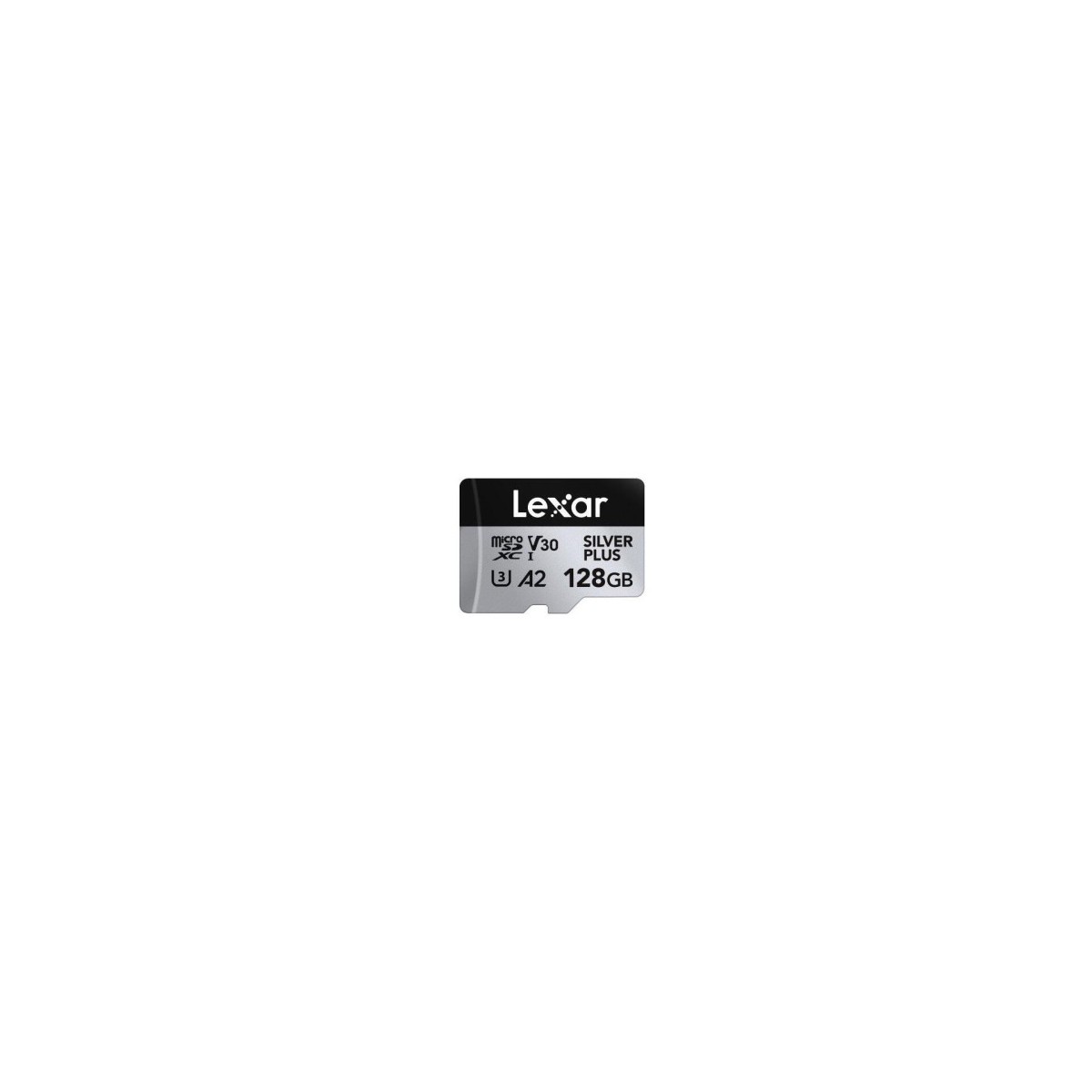 LEXAR 128GB LEXAR HIGH PERFORMANCE SILVER PLUS MICROSDXC UHS I UP TO 205MB S READ 150MB S WRITE C10 A2 V30 U3WITH ADAPTER