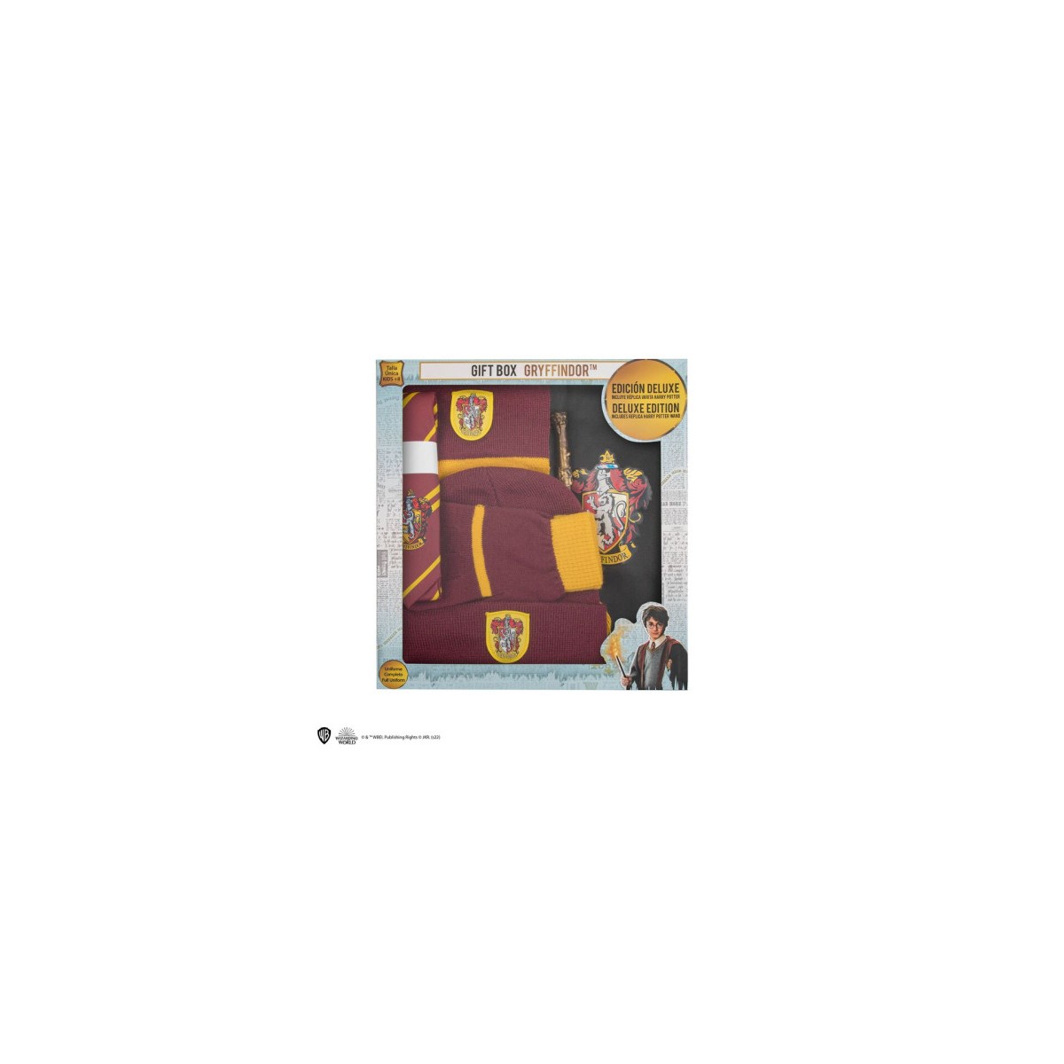 CAJA REGALO DELUXE KIDS GRYFFINDOR CINEREPLICAS 8436561073122