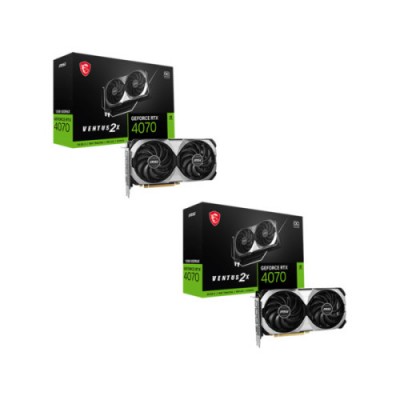 VGA MSI RTX 4070 VENTUS 2X E1 12G OCNVRTX407012GB