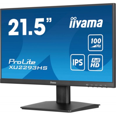 iiyama ProLite XU2293HS B6 pantalla para PC 546 cm 215 1920 x 1080 Pixeles Full HD LED Negro