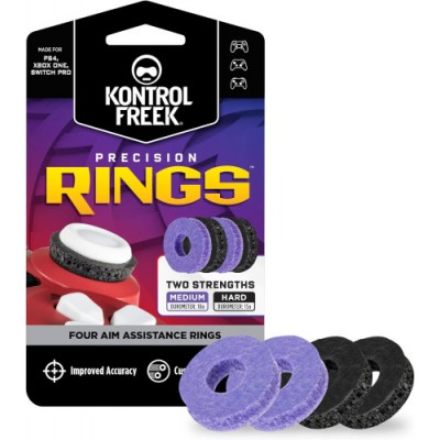 ACCESORIO GAMEPAD KONTROLFREEK BY STEELSERIES Precision Rings BLACK PURPLE 4005 BP