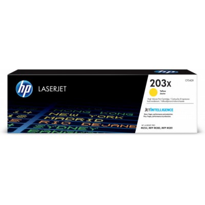 HP 203X TONER AMARILLO ALTA CAPACIDAD HP203X CF542X