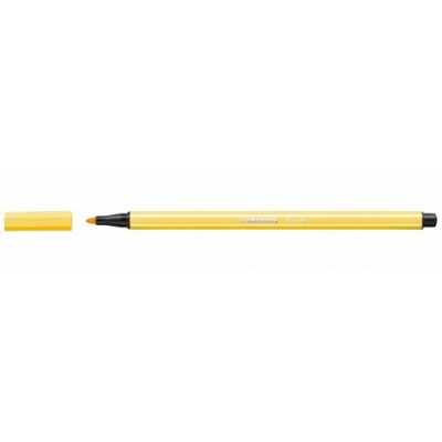 ROTULADOR PUNTA FIBRA MEDIA 1MM PEN 68 AMARILLO STABILO 68 44