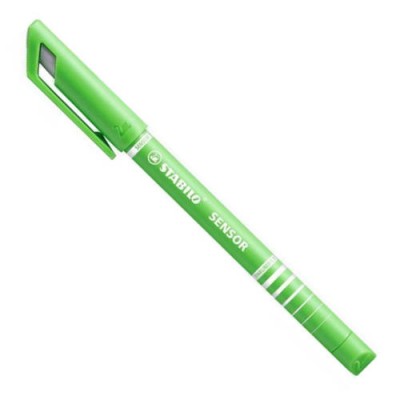 ROTULADOR SENSOR PUNTA FINA 03MM VERDE CLARO STABILO 189 43