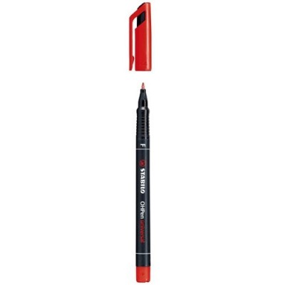 MARCADOR PERMANENTE PUNTA FINA OHPEN UNIVERSAL 07MM ROJO STABILO 842 40