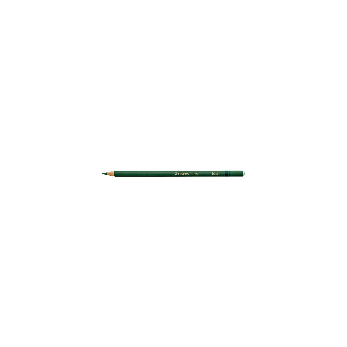 LAPIZ MODELO ALL ACUARELABLE PUNTA 33MM COLOR VERDE STABILO 8043