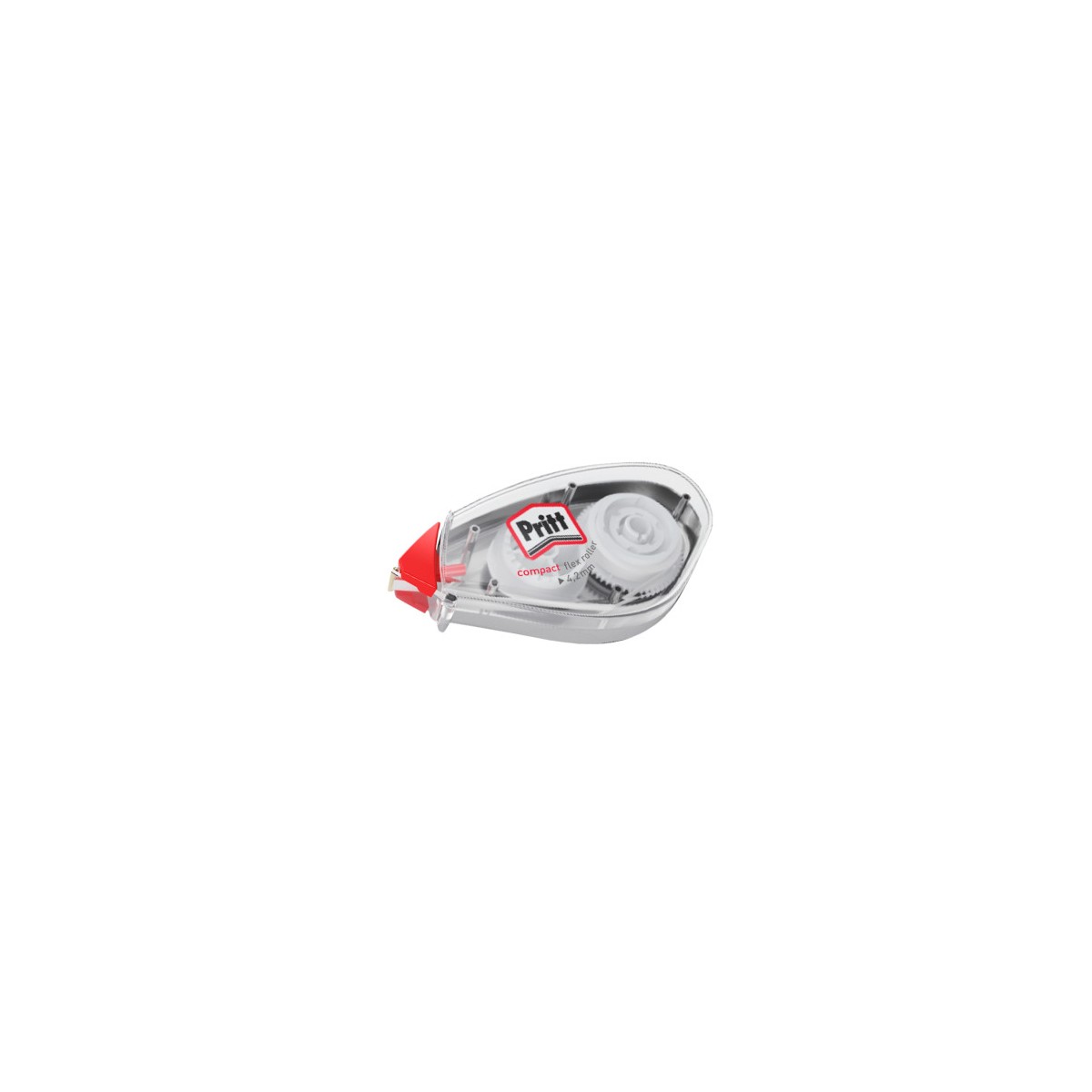 Pritt Compact Flex correccion de peliculo cinta 10 m Rojo Transparente Blanco 1 piezas