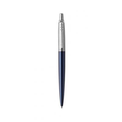 BOLiGRAFO RETRaCTIL JOTTER ROYAL AZUL CON BORDE CROMADO PUNTO MEDIO TINTA AZUL PARKER 1953186