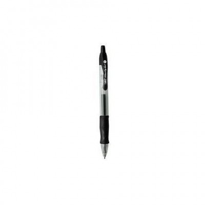 BIC 829157 boligrafo Negro Boligrafo de punta retractil con pulsador 12 piezas