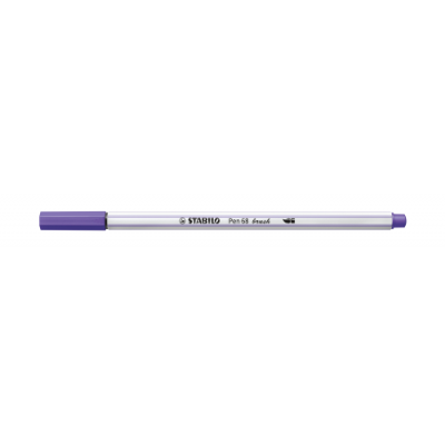 ROTULADOR PUNTA FIBRA PINCEL PEN 68 BRUSH VIOLETA STABILO 568 55