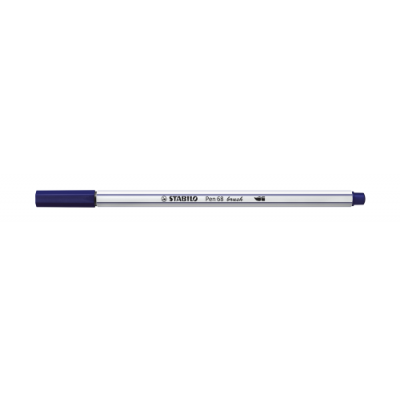 ROTULADOR PUNTA FIBRA PINCEL PEN 68 BRUSH AZUL PRUSIA STABILO 568 22