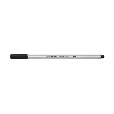 ROTULADOR PUNTA FIBRA PINCEL PEN 68 BRUSH NEGRO STABILO 568 46