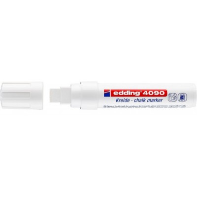 MARCADOR TIZA LIQUIDA GRUESO 4090 BLANCO EDDING 4090 049