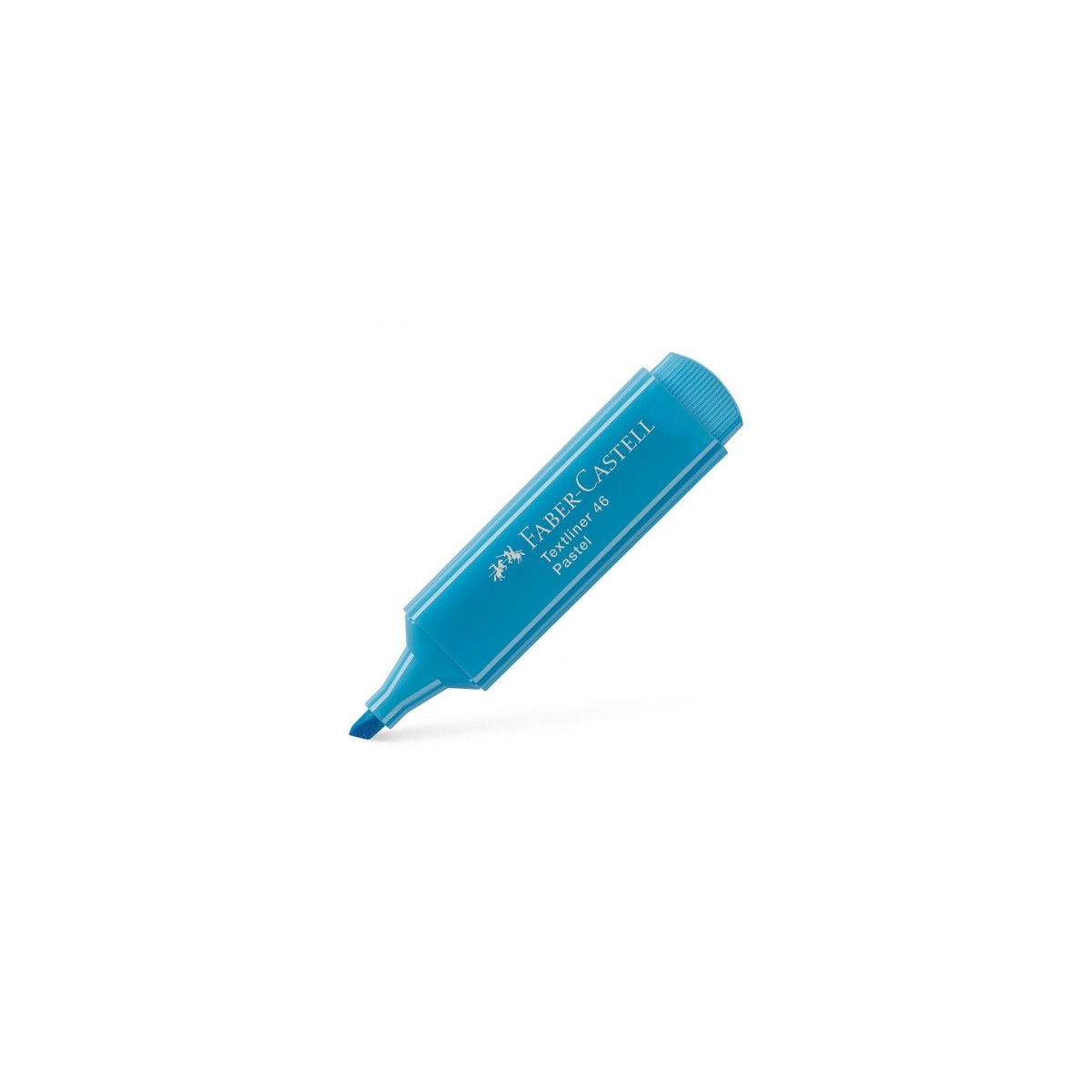 MARCADOR FLUOR TEXTLINER AZUL PaLIDO PASTEL FABER CASTELL 154657