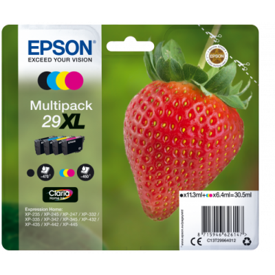 Epson Strawberry Multipack 4 colours 29XL Claria Home Ink