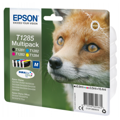 Epson Fox Multipack T1285 4 colores