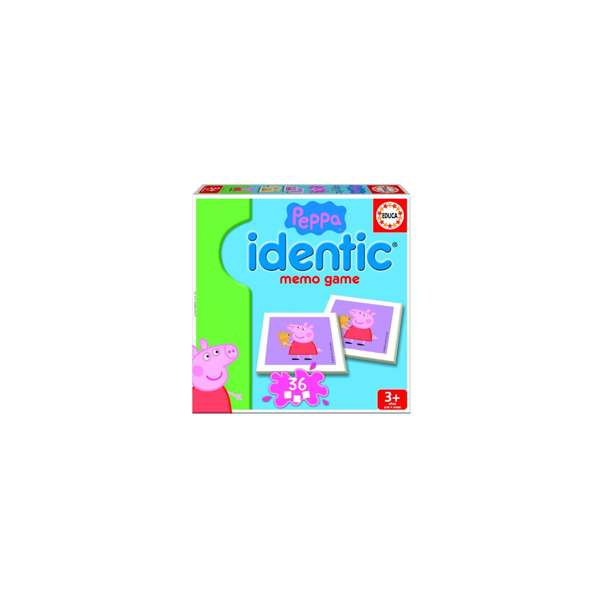 JUEGO IDENTIC PEPPA PIG 3 ANOS EDUCA BORRAS 16227