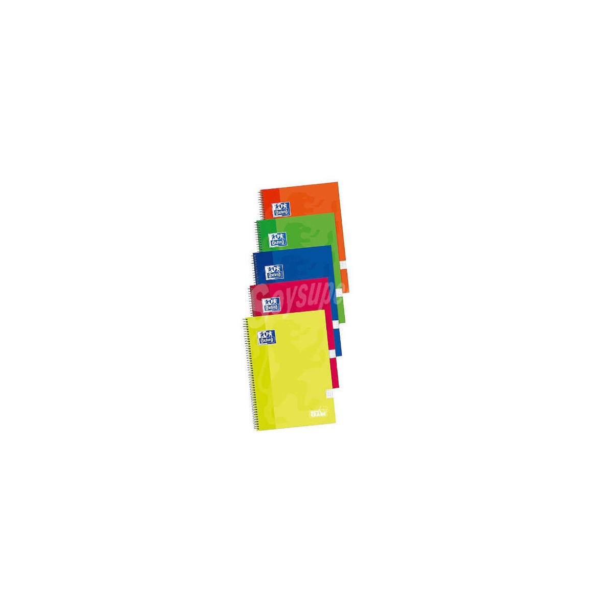 CUADERNO TAPA EXTRADURA FOLIO 80 HOJAS 4X4 COLORES SURTIDOS OXFORD 400122760