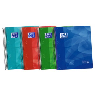 Oxford Europeanbook 4 cuaderno y block A5 120 hojas Colores surtidos