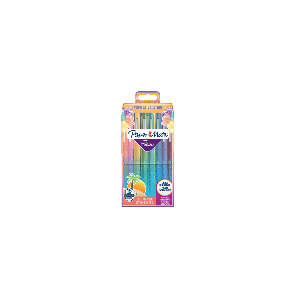 PACK 16 ROTULADORES FLAIR ORIGINAL TROPICAL PAPER MATE 2061396