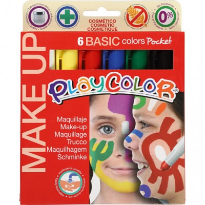 POCKET MAKE UP BASIC 6 COLORES SURTIDOS PLAYCOLOR 01001