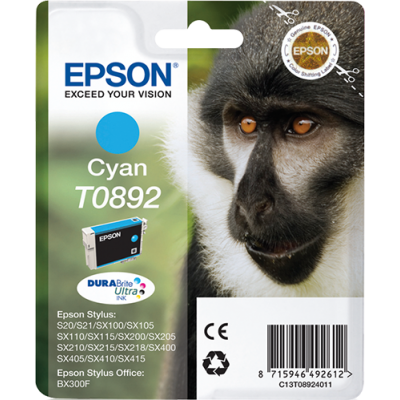 EPSON TINTA C13T08924011 CIAN STYLUS S20 X205