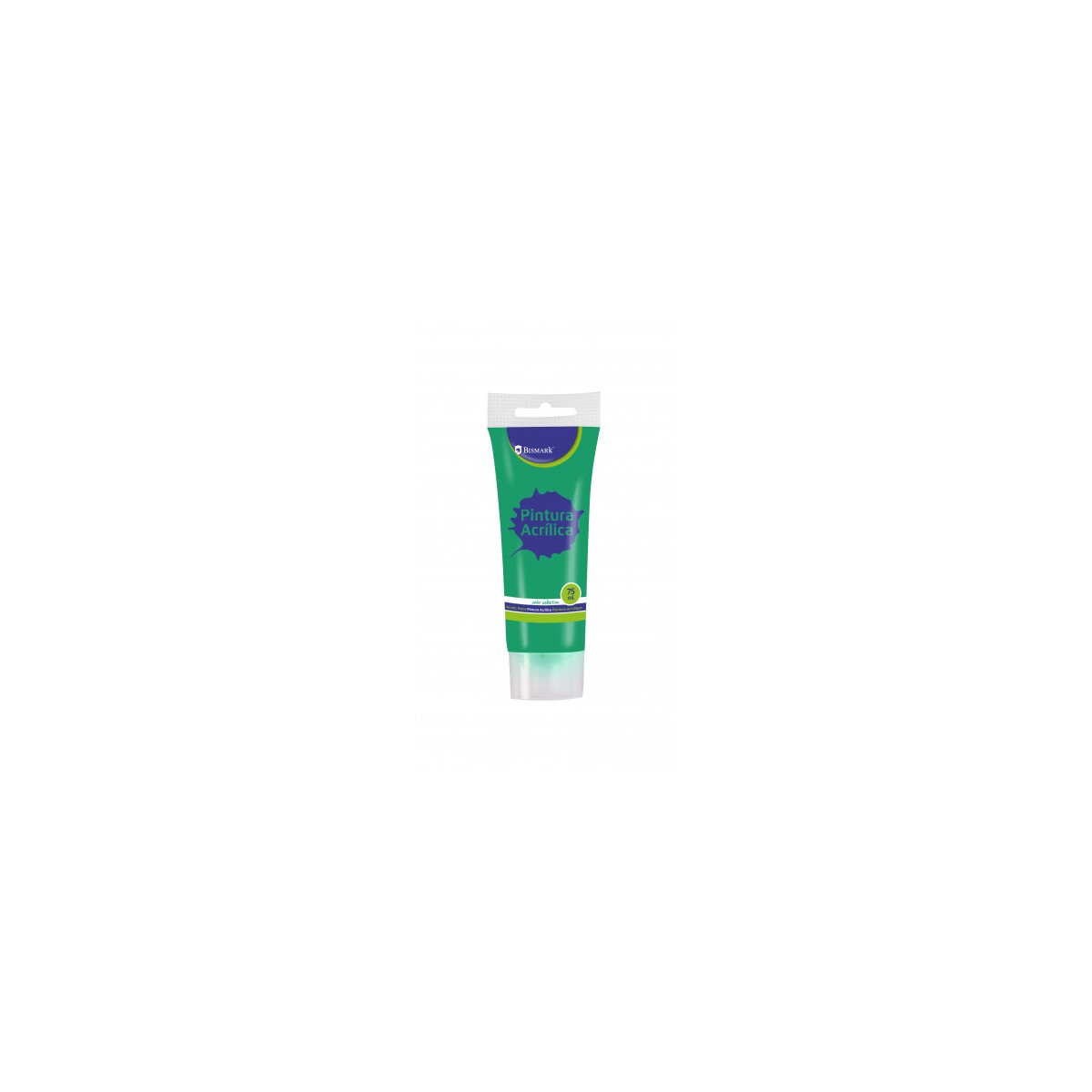 BOTE PINTURA ACRILICA 75 ML VERDE BISMARK 328521