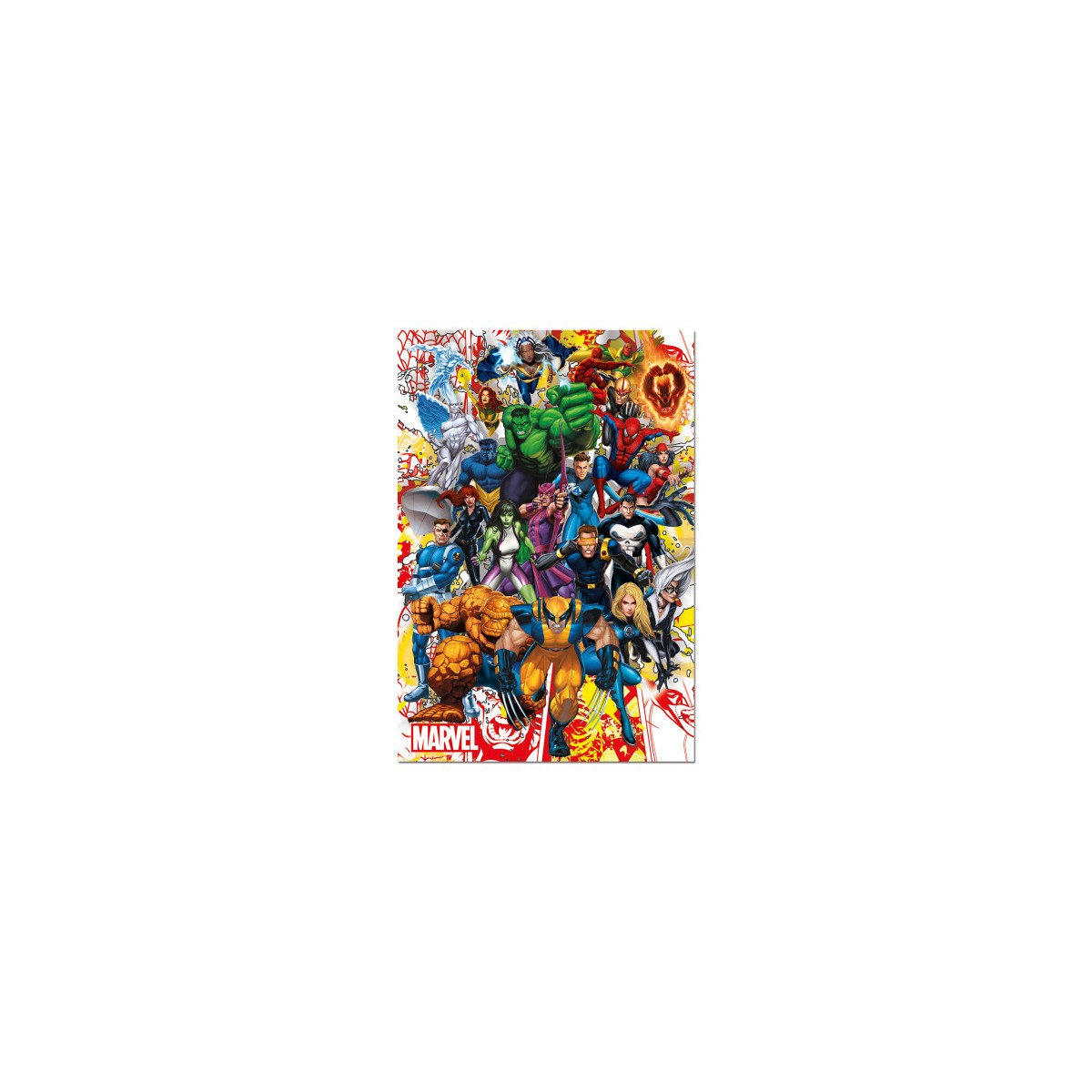 PUZZLE 500 PIEZAS HeROES MARVEL EDUCA 15560