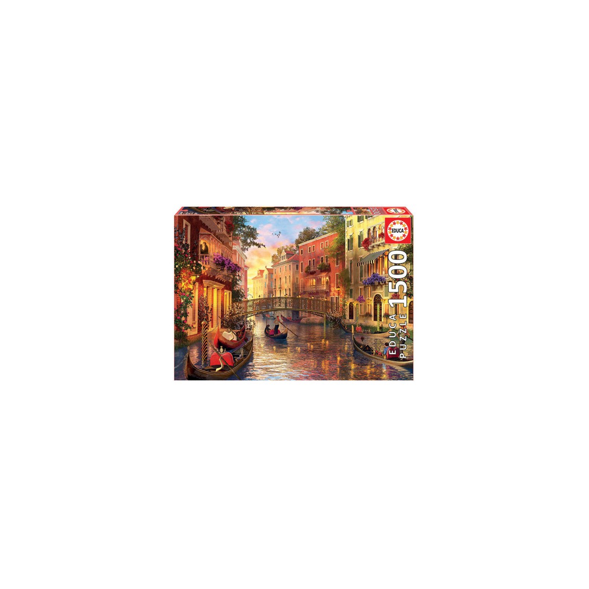 Educa Sunset in Venice Puzzle rompecabezas 1500 piezas