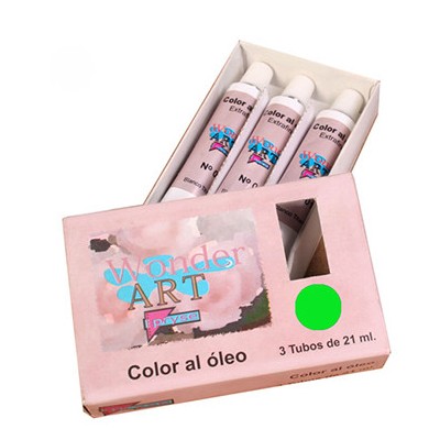 Pryse 6250048 pintura al oleo 21 ml Tubo Verde