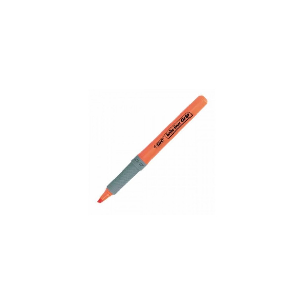 MARCADOR FLUORESCENTE HIGHLIGHTER GRIP TRAZO 15 33MM NARANJA BIC 811933