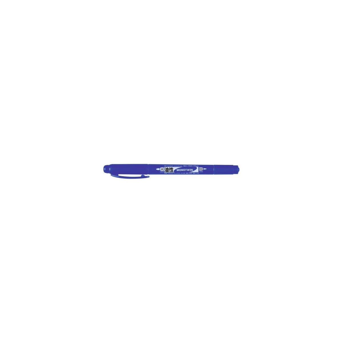 ROTULADOR MONO TWIN PERMANENTE CON DOBLE PUNTA FINA Y GRUESA AZUL TOMBOW OS TME15