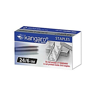 CAJA 1000 GRAPAS 24 6 1M KANGARO KG2461M