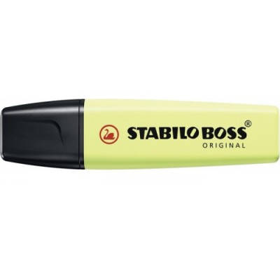 MARCADOR FLUORESCENTE BOSS PASTEL CHISPA DE LIMA STABILO 70 133